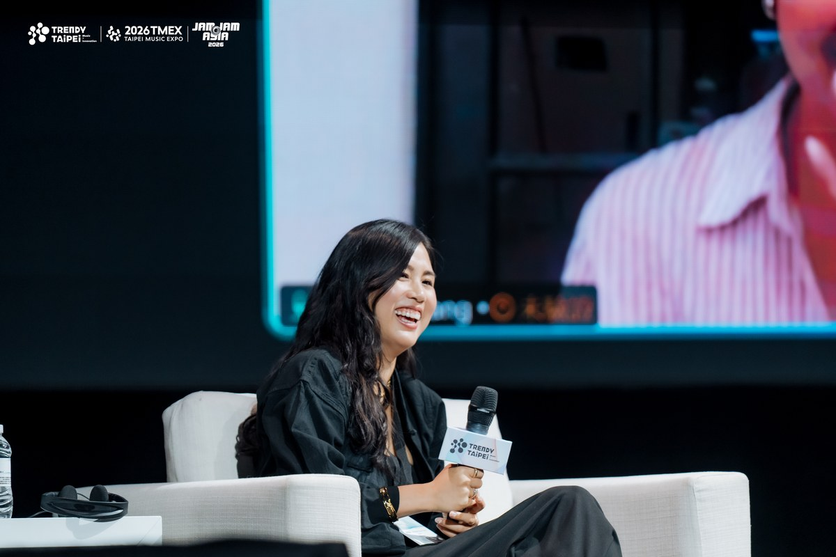 모더레이터 캐슬린 처(2026-08-27, 타이베이 뮤직센터 SUB) / Photo courtesy of TAIPEI MUSIC EXPO (TMEX).