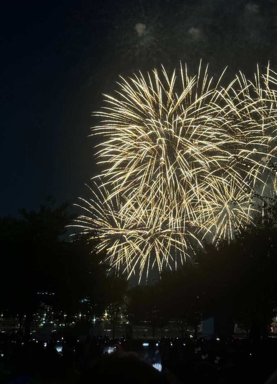 2024 서울세계불꽃축제 당시 직접 찍은 사진