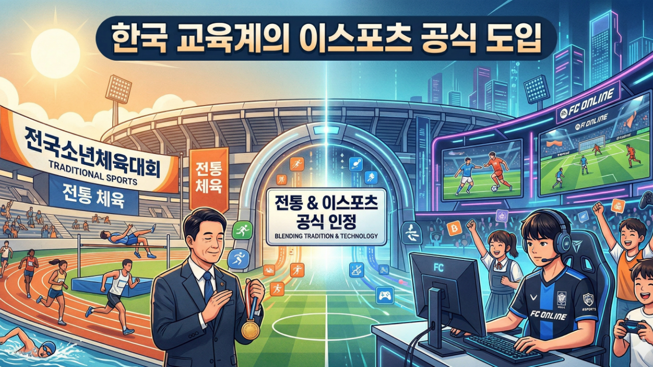 교육계는 왜 이스포츠에 문을 열었나: 소년체전 이스포츠 전격 도입의 썸네일 이미지