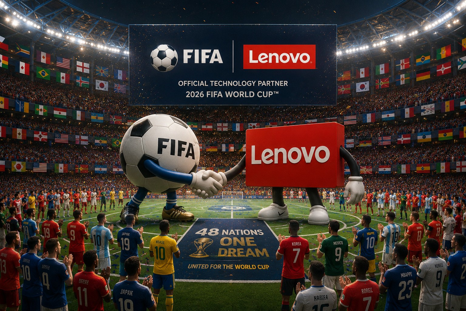 FIFA&Lenovo (그림=챗 gpt)