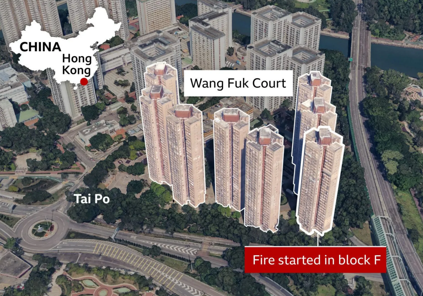 🇭🇰 Hong Kong Wang Fuk Court Fire: A Summary (홍콩 왕푹코트 화재 요약) 의 썸네일 이미지