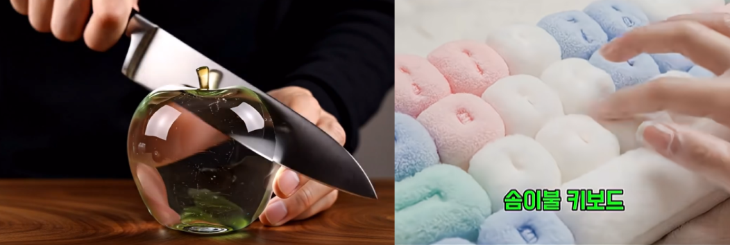 출처 : (왼) @ai_asmr_ai / (오) asmr_jusome 유튜브 채널