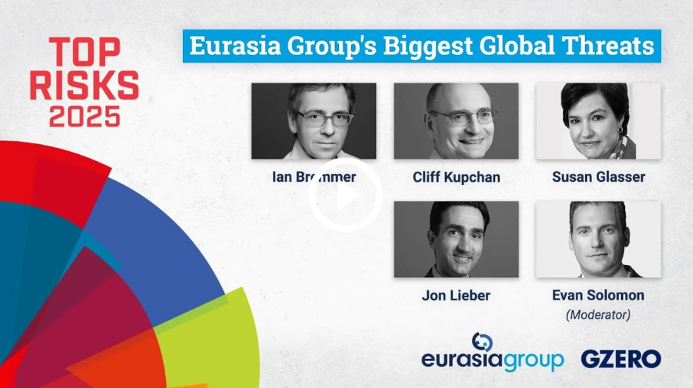 유라시아 그룹은 매년 초에 세계 주요 리스크를 보고서로 만들어 발표하고 있어요. 올 2025년 주요 글로벌 리스크에 대한 발표 내용은 링크 클릭시 확인가능해요.