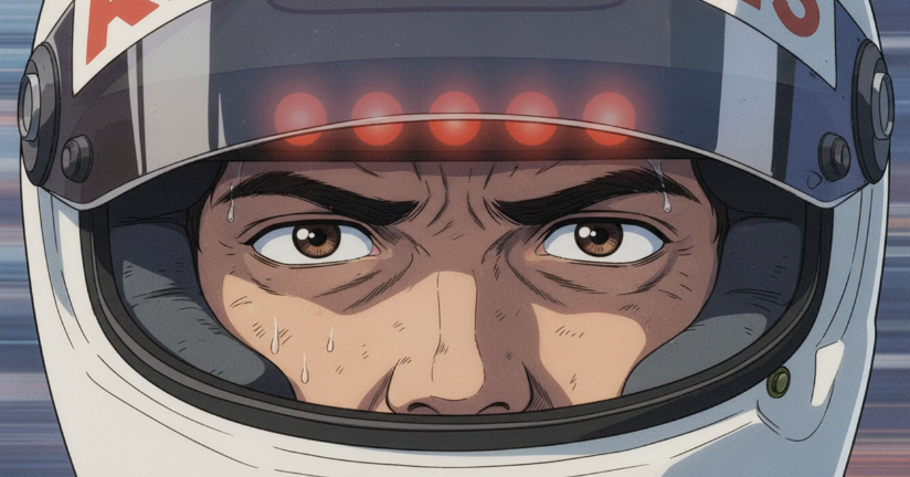 아-악! 터널 비전이닷! 하으-앗!