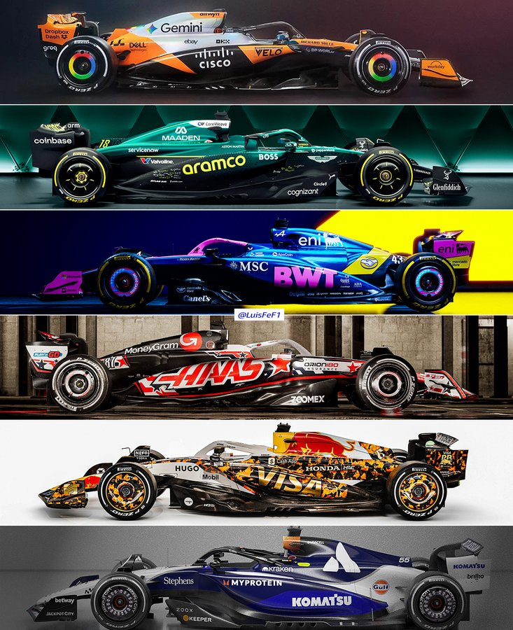 이번 오스틴에서의 스페셜 리버리 모음. 구독자은 어느게 제일 마음에 드시는지??