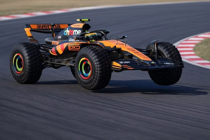 맥라렌은 차체를 높여야 한다고 떠도는 조롱밈 😅 잔잉하네요