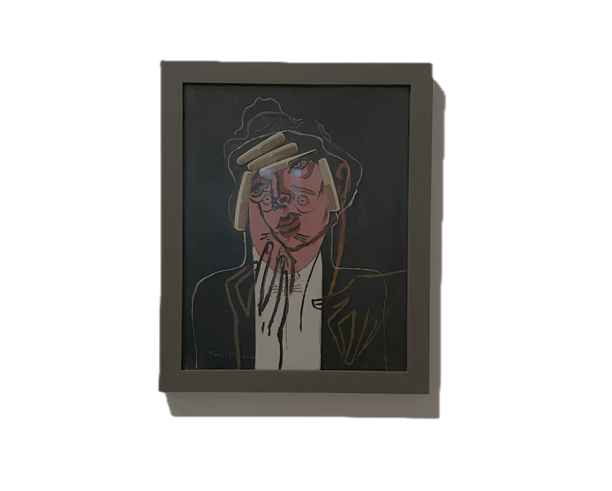 London, Tate Modern, Francis Picabia, Portrait de Cézanne.