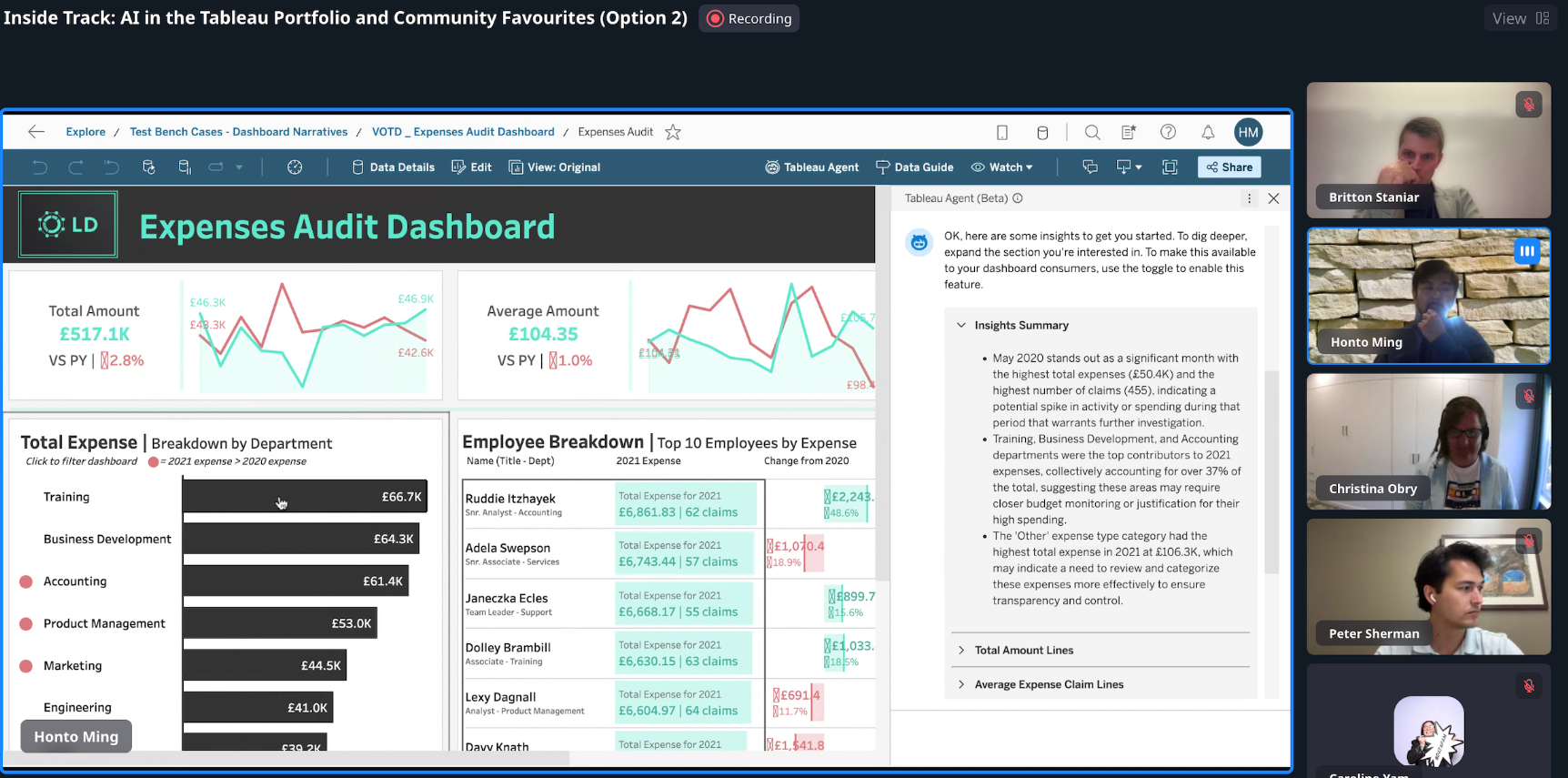 ๋์๋ณด๋๋ฅผ ๋ณด๋ฉฐ ์ธ์ฌ์ดํธ๋ฅผ ์์ฝํด์ฃผ๋ ํ๋ธ๋ก AI ์์ด์ ํธ, ์ ๊ธฐํ์ฃ ?