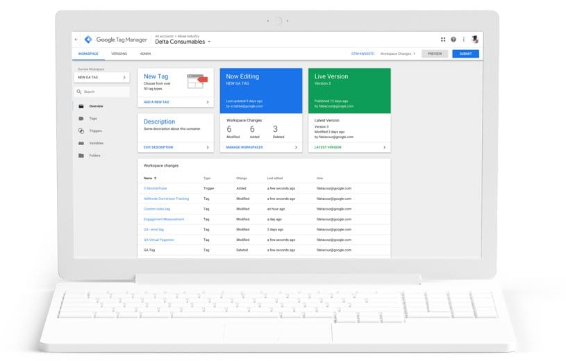 출처: Google 태그 관리자 공식 페이지