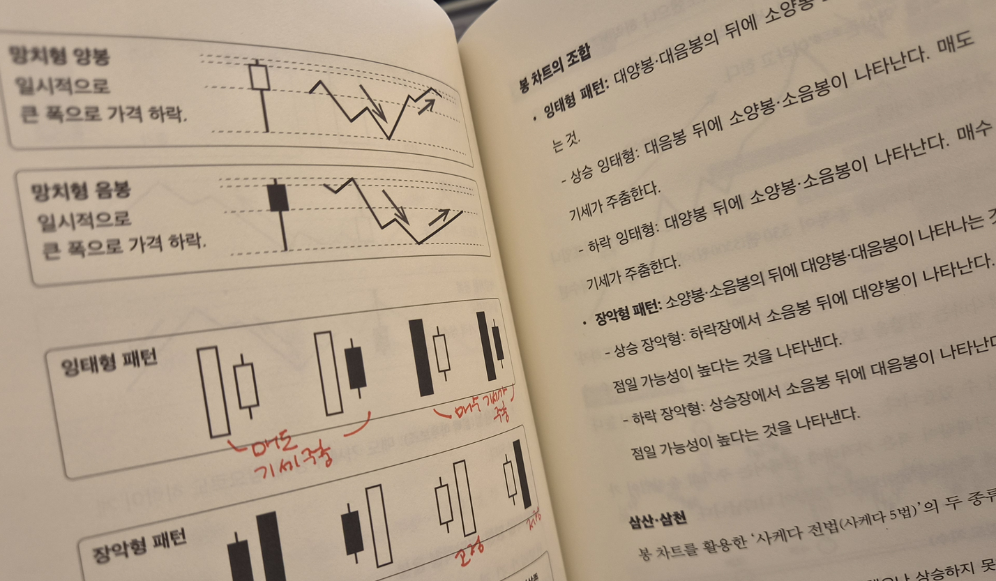 차트에 대해 자세히 나온 책도 많지만, 일단 이정도도 훌륭합니다.