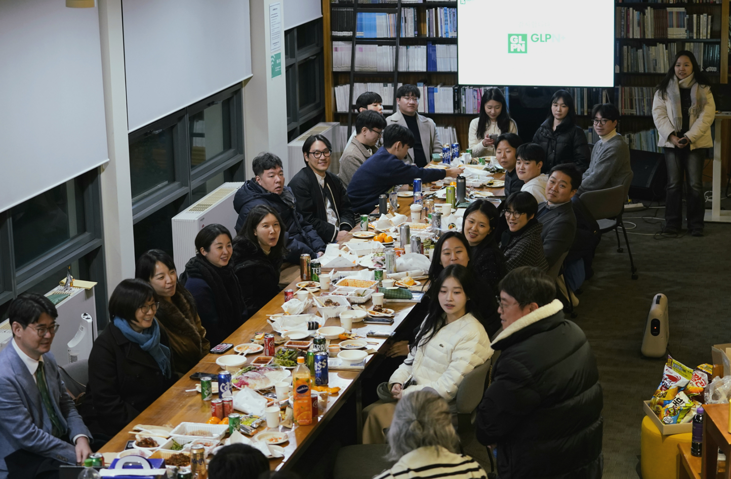 공간은 춥지만 열정과 마음이 뜨거웠던 GLPN+의 밤