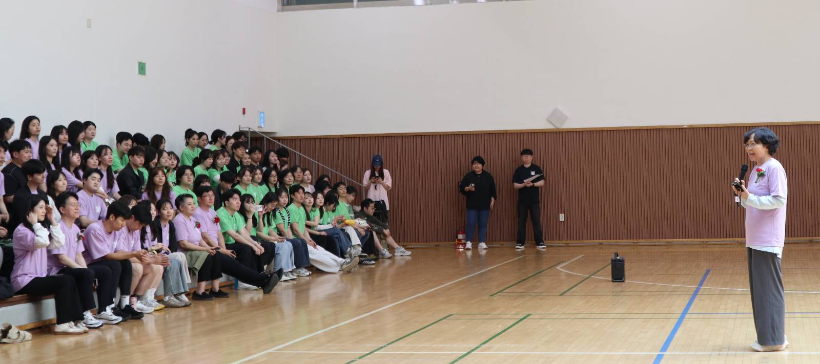 &nbsp; 윤순진 원장님의 개회사&nbsp;&nbsp;
