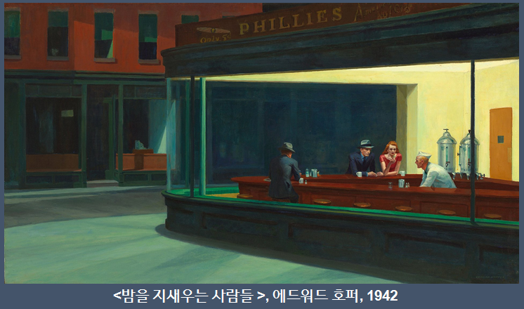 Vol.5 도시의 침묵: 에드워드 호퍼의 고독한 시선의 썸네일 이미지