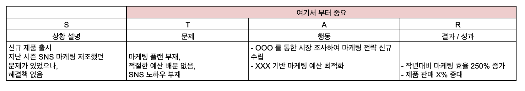예를 들면 이런식!