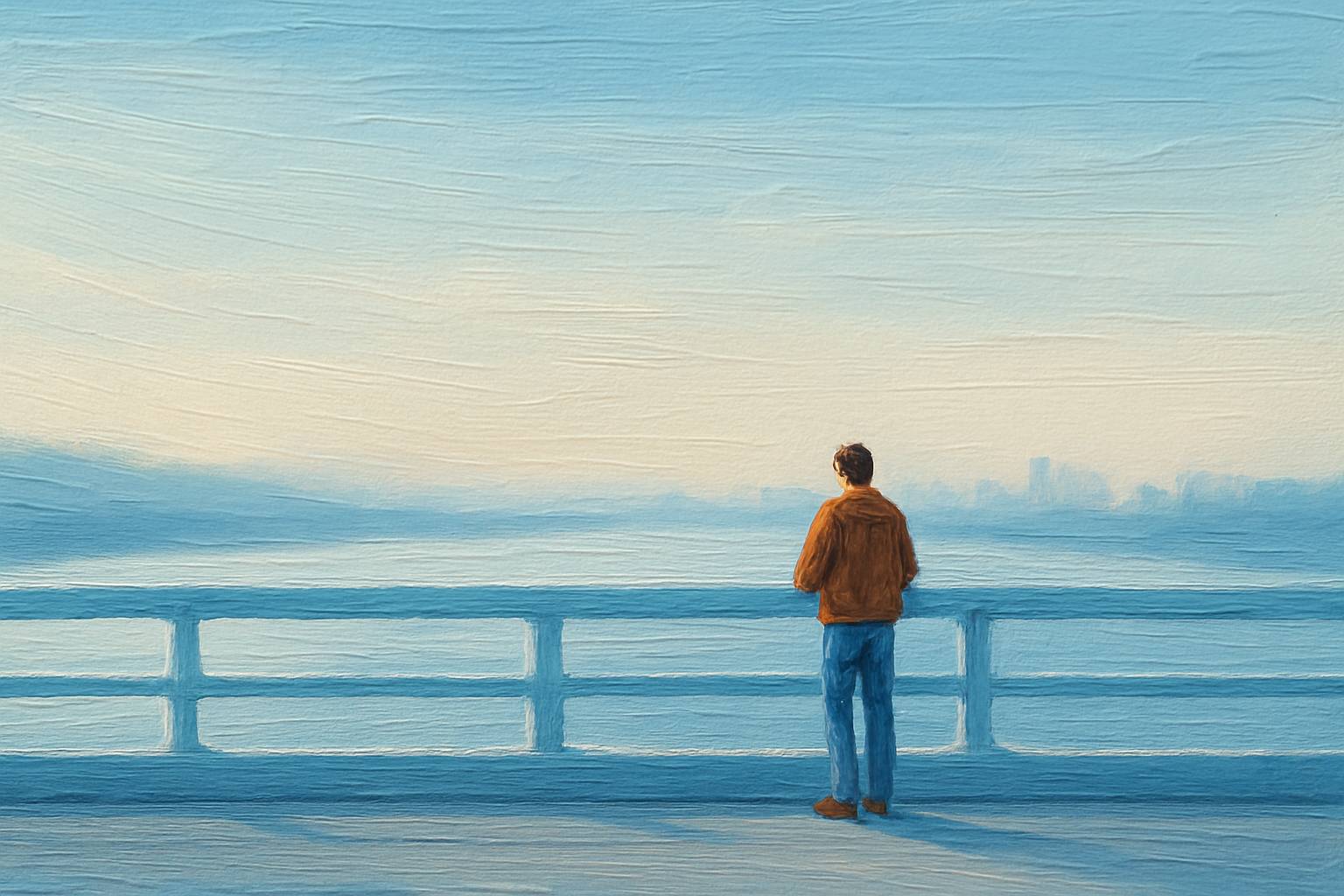 다리 위에서 죽음 대신 선택한 것의 썸네일 이미지