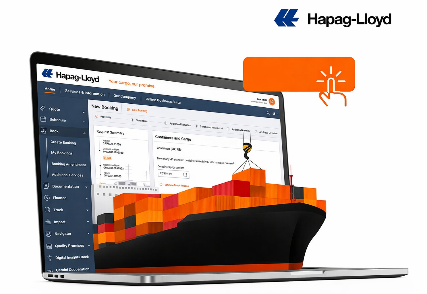 [수출] New Web Booking 가이드(부킹방법)의 썸네일 이미지