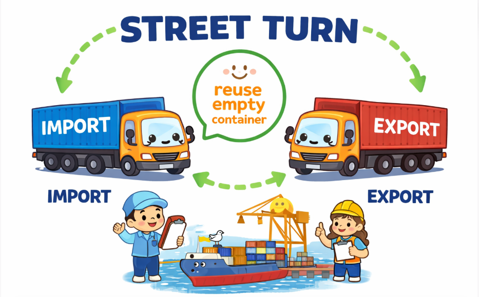 하파그로이드 복화(Street Turn) 신청 방법 변경 안내의 썸네일 이미지