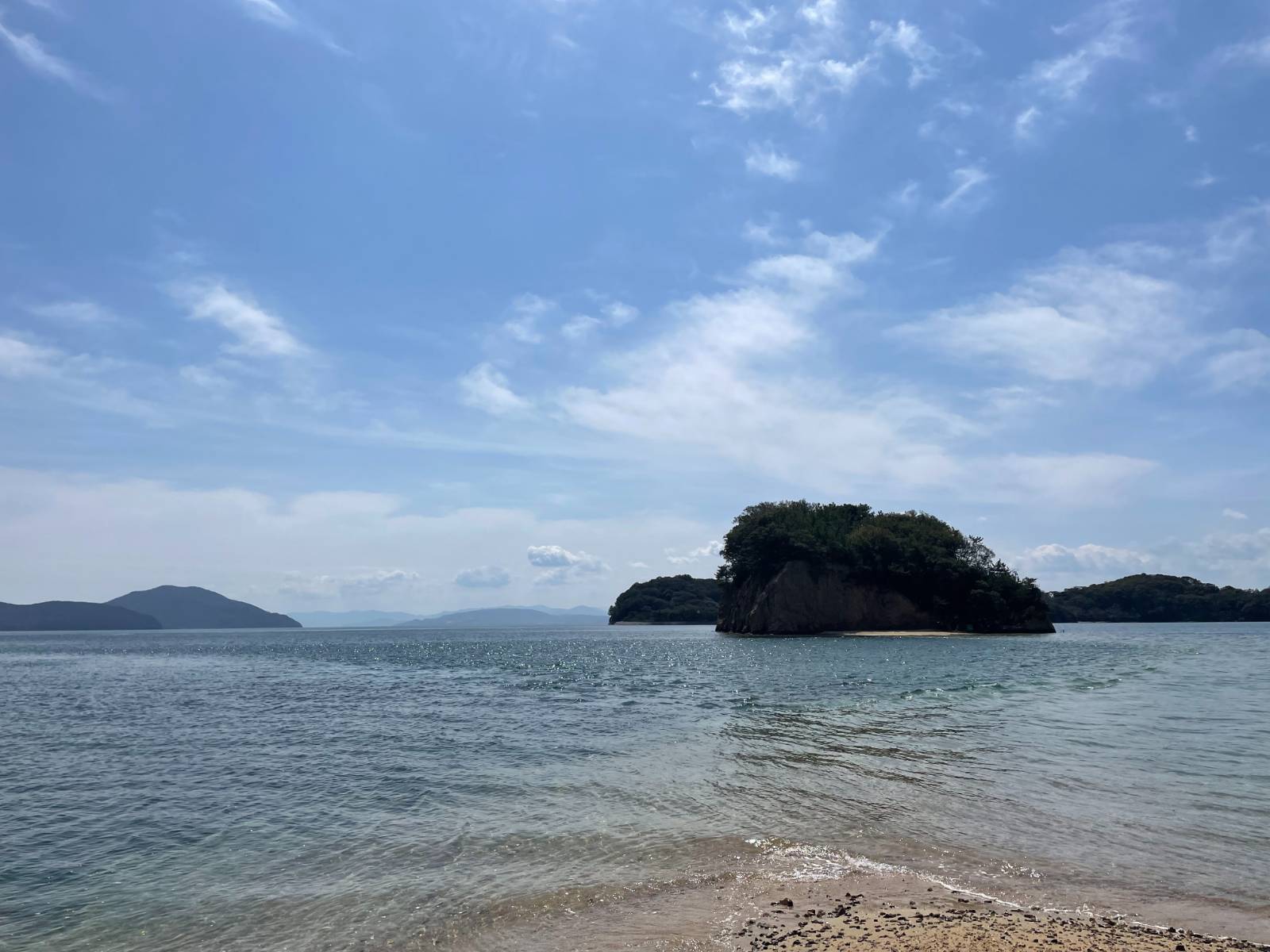 다카마쓰의 엔젤로드, 저 사이에 바닷길이 열려요