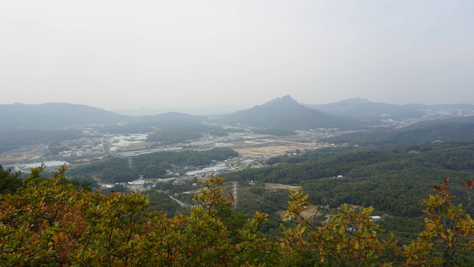 의정부 시내가 전부 보이던 곳