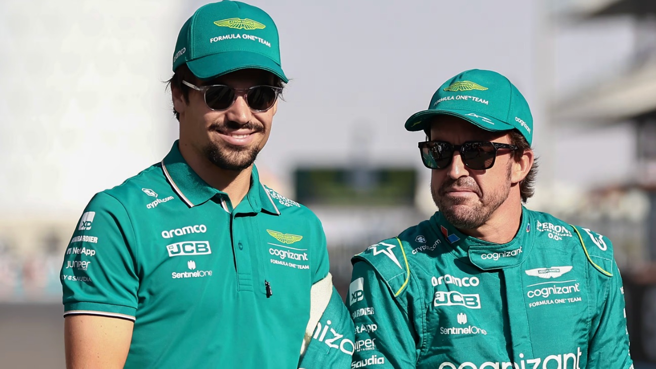 좌 랜스 스트롤 선수 / 우 페르난도 알론소 선수