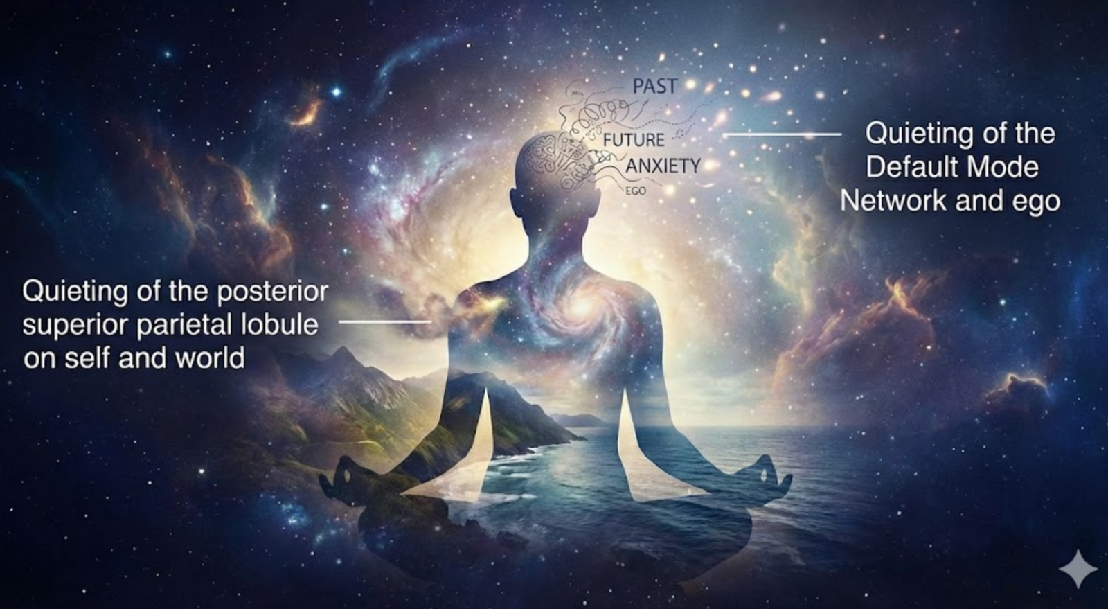 변성의식이 일어날 때 실제로 나와 공간의 경계가 허물어지는 신비로운 일체감을 느낀다