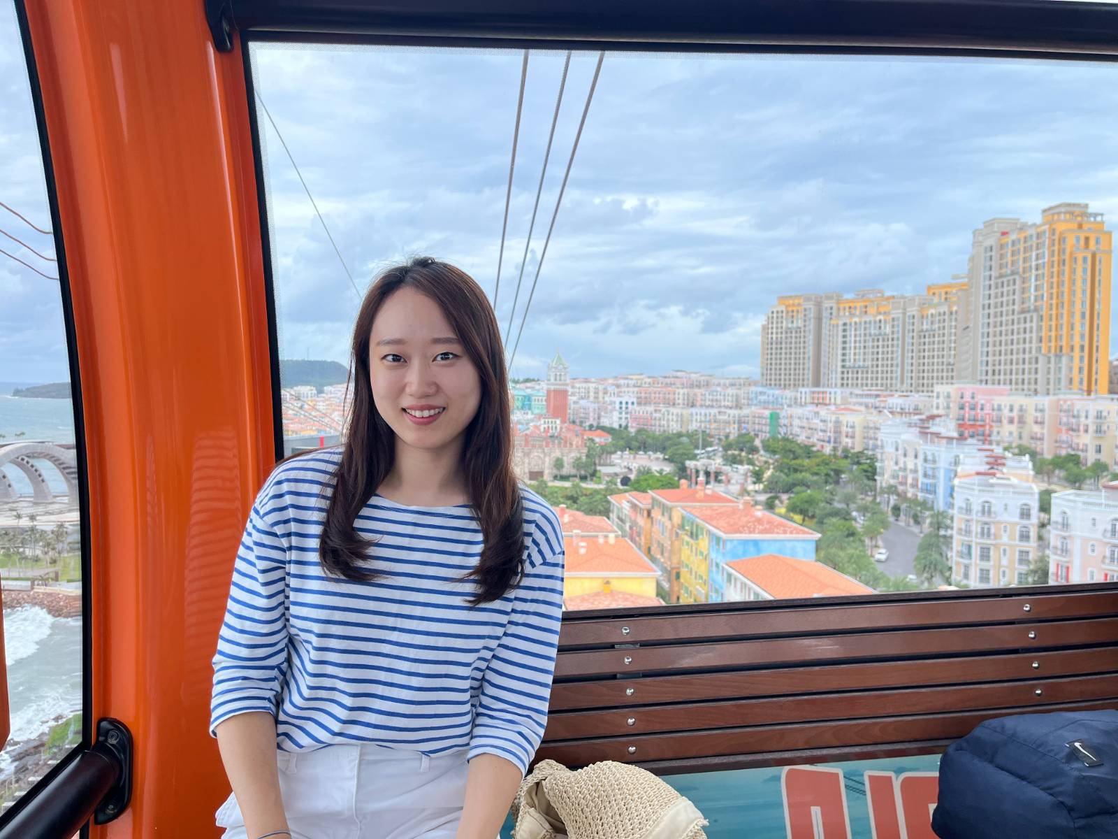 케이블카 안에서