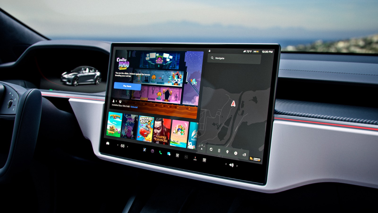 Tesla Model S Interior