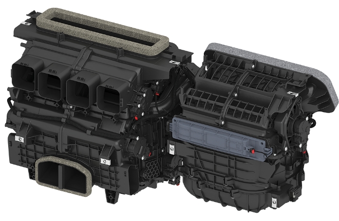 HVAC 예시 이미지(© Hanon System)