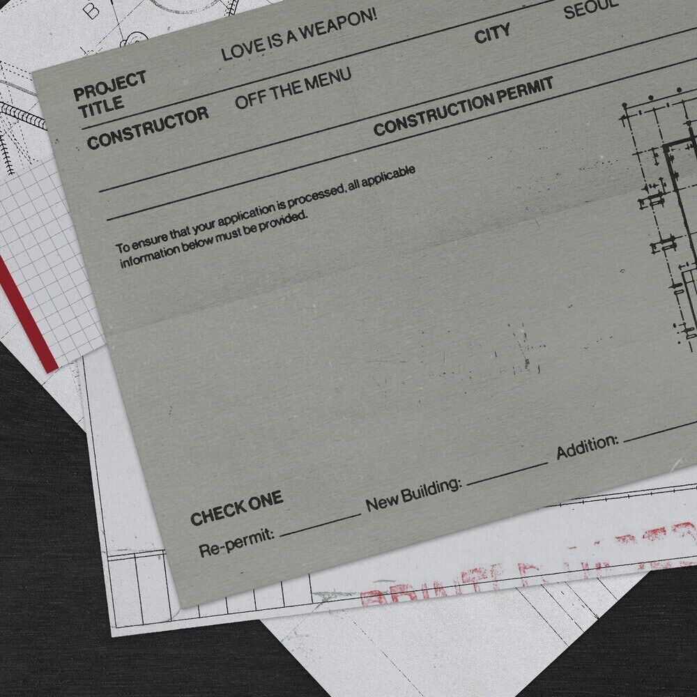 off the menu(오프더메뉴)_ LOVE IS A WEAPON! (single 01.24)