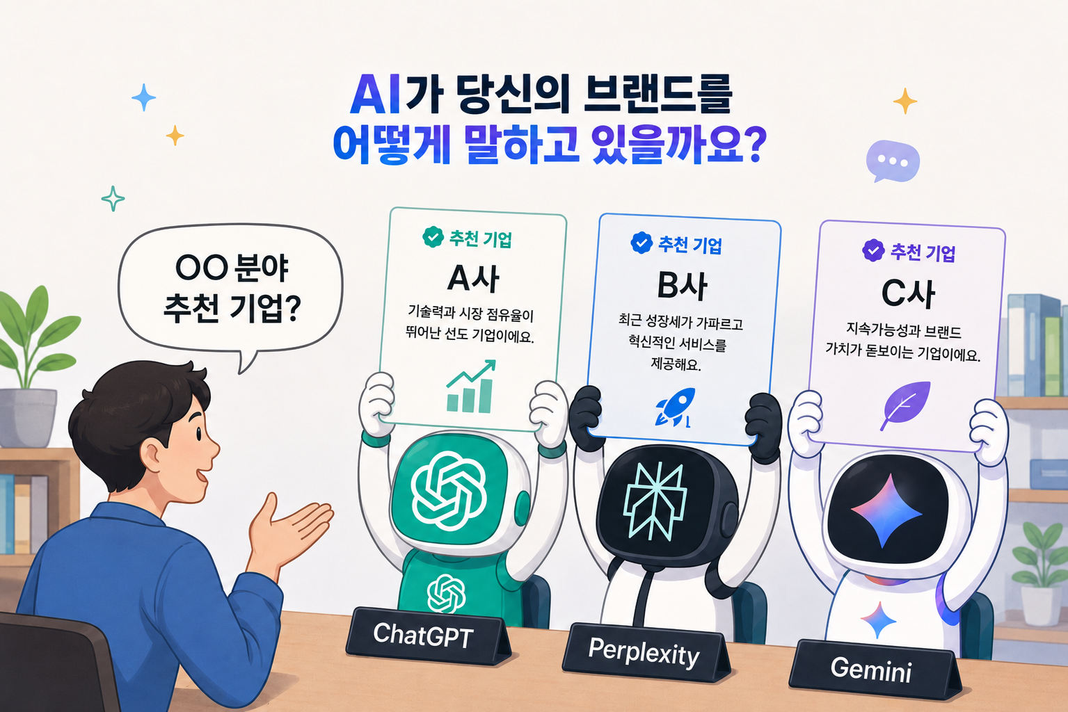 <이제, AI에게 직접 물어봤습니다 — AI Score의 GEO 가시성 진단>