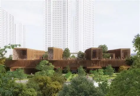 송도 국제 도서관의 모습