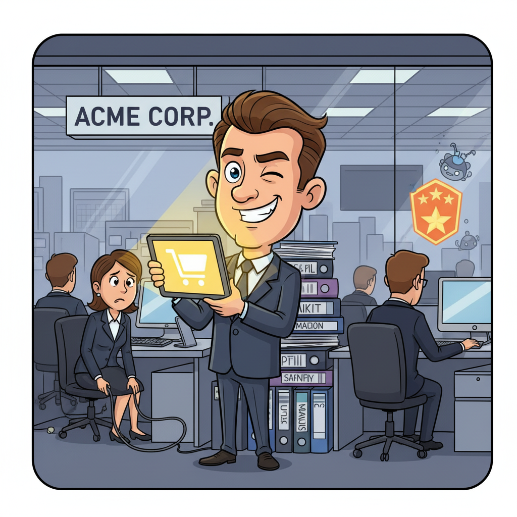 고객사 내부에 믿음직한 아군이 한 명 있다면. 