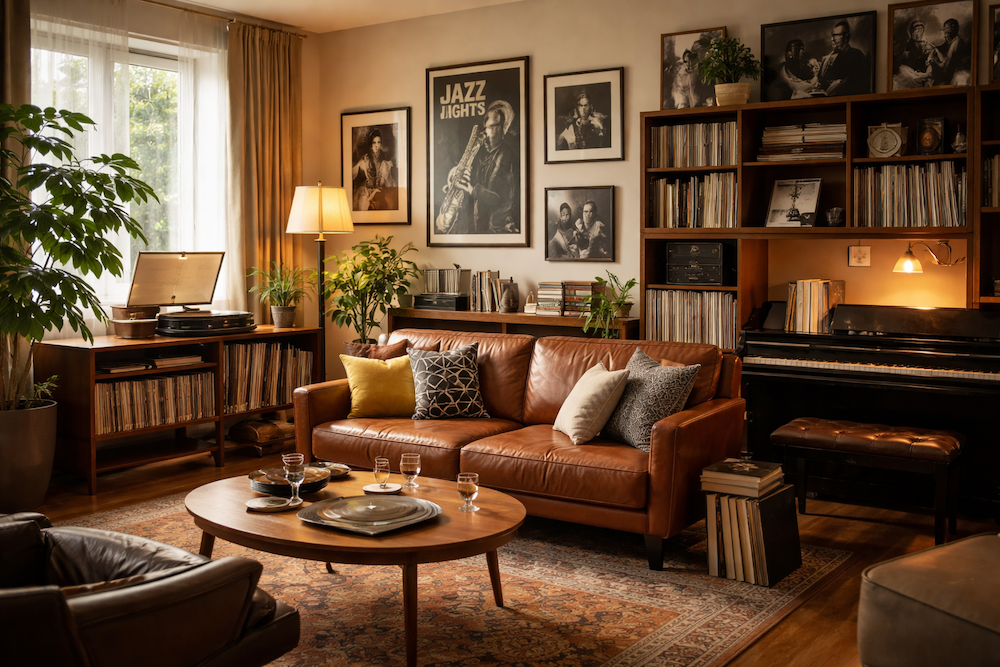 ChatGPT가 그려준 재즈도슨트의 집...