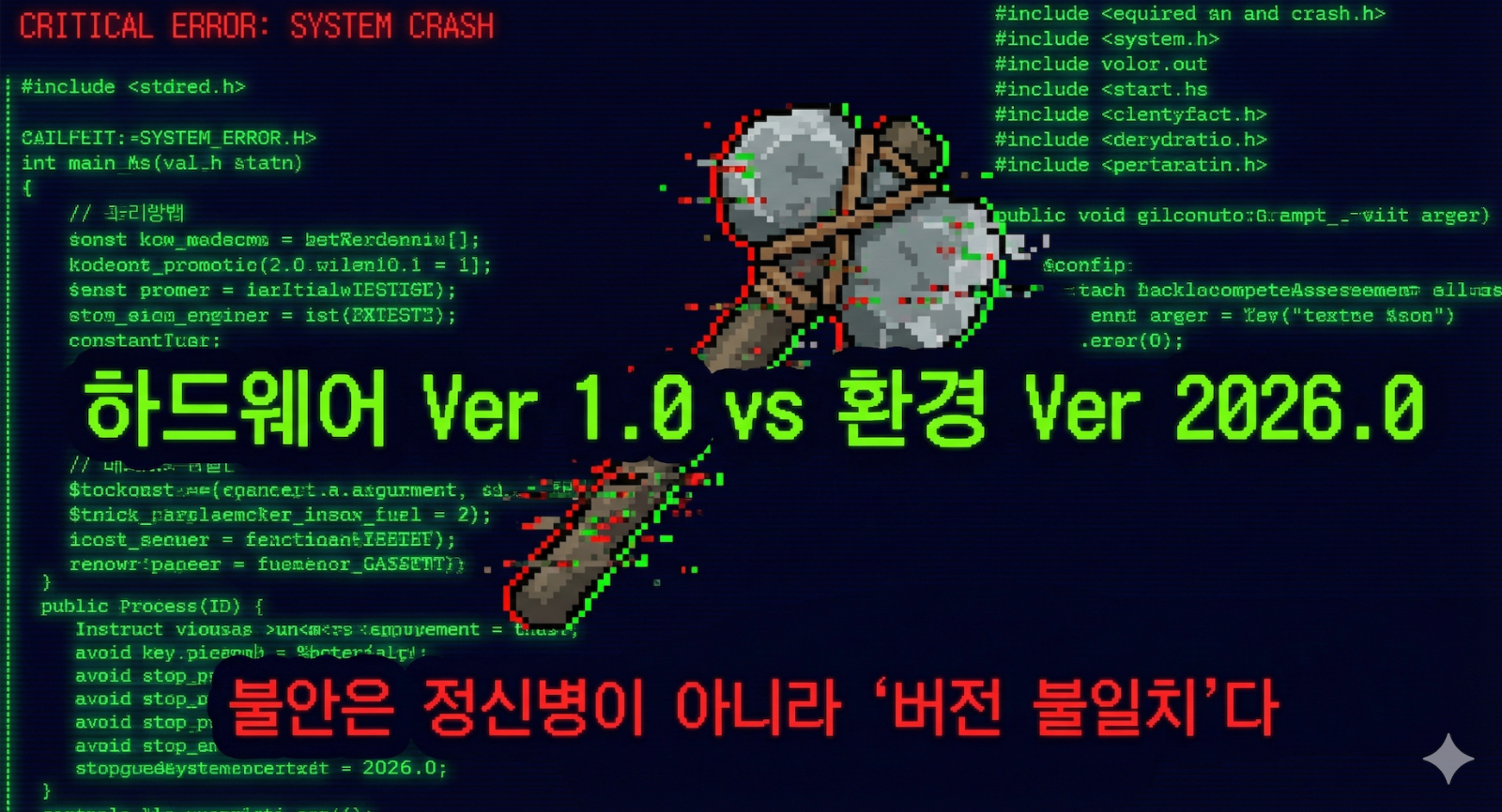 불안은 감정 시스템의 호환성 에러의 썸네일 이미지