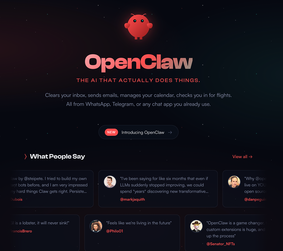 출처 : OpenClaw