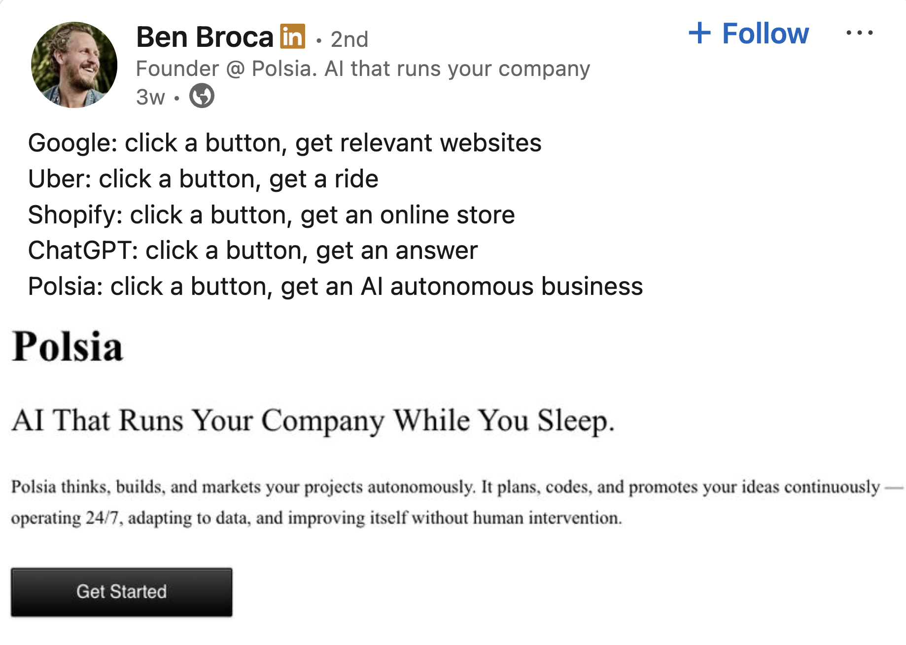 이미지 출처 : Ben Broca's Linkedin