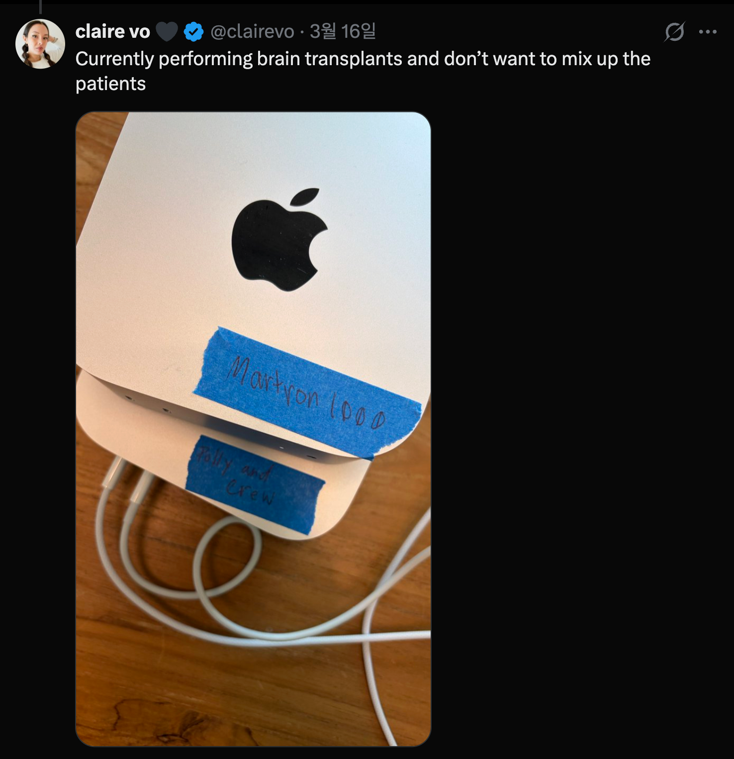 이미지 출처 : claire vo's X