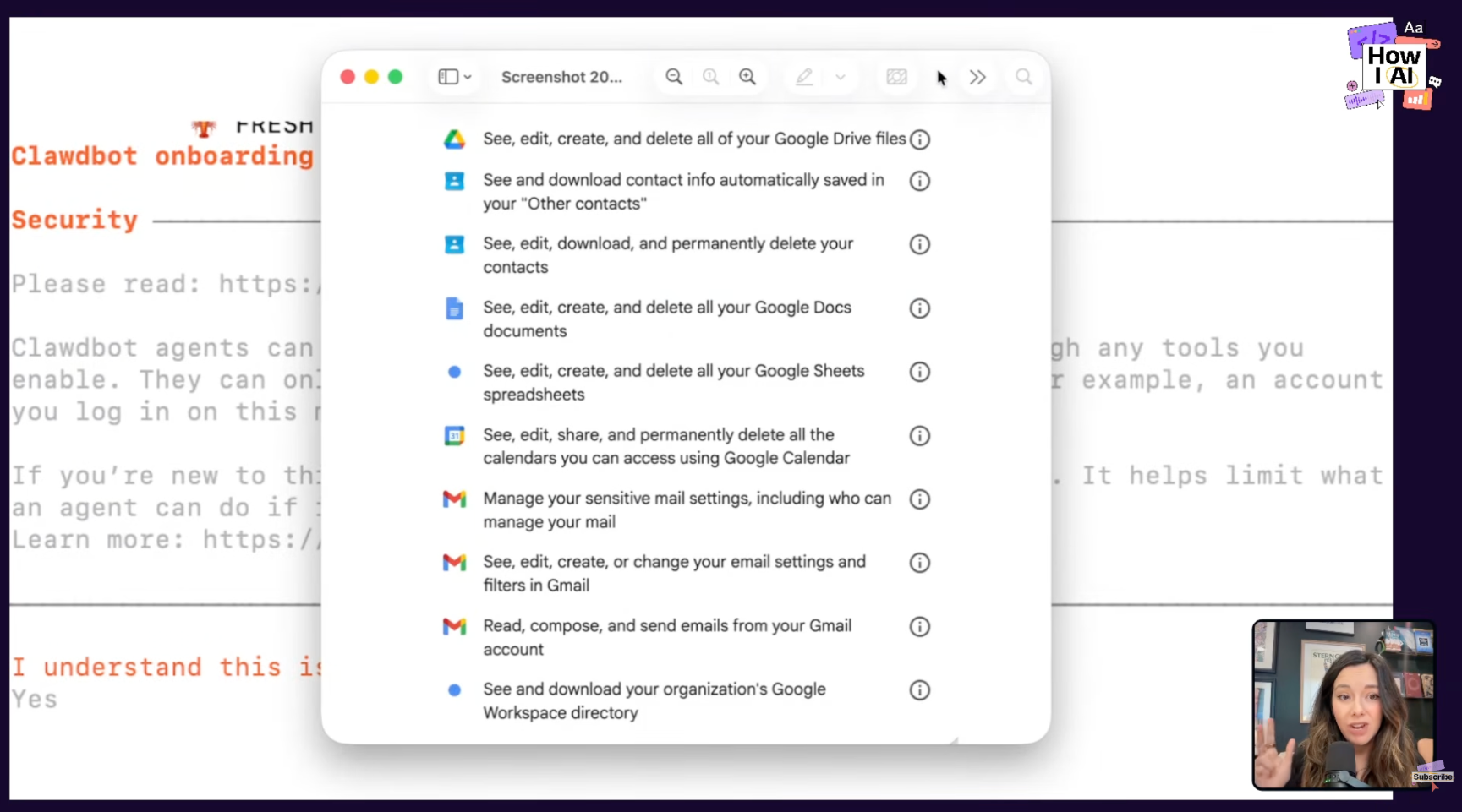 이미지 출처 : Youtube, 'Clawdbot(현재 Moltbot)에 대한 솔직한 경험: 좋았던 점과 아쉬웠던 점' by How I AI