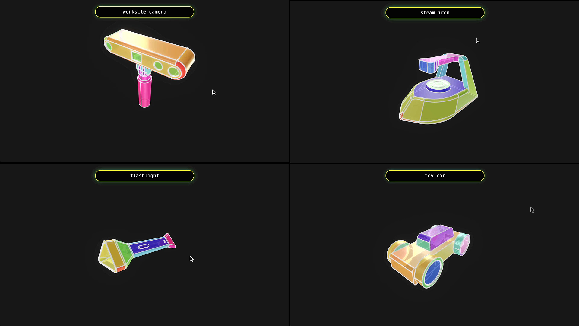 물리적 제품을 위한 AI 스택은 이제 막 시작되고 있다. 사진은 텍스트 프롬프트로 3D 형상을 생성하는 Autodesk의 Neural CAD.이미지 출처 :&nbsp;adsknews.autodesk.com