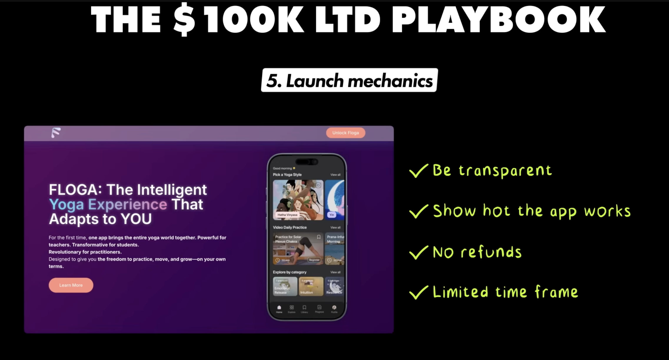 이미지 출처 : Youtube 'My App Made $120K in 24 Hours' by&nbsp;Starter Story