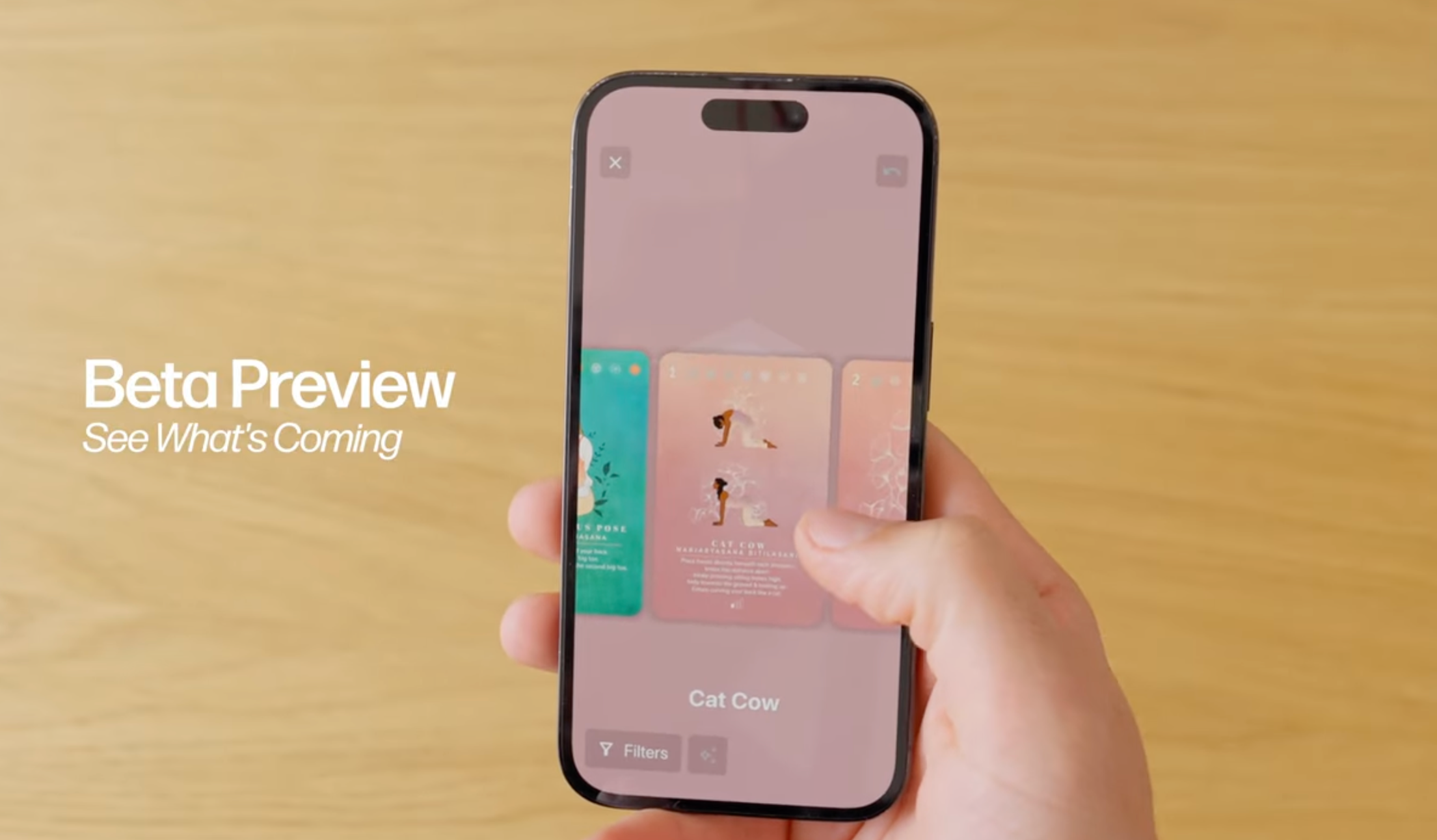 이미지 출처: Youtube 'We Built the Smartest Yoga App Ever | Meet Floga' by&nbsp;PlayPauseBe · Yoga