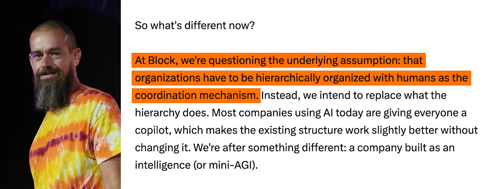 이미지 출처 : 잭 도시 사진은 뉴욕타임스, 텍스트 이미지는 Youtube 'How To Build A Company With AI From The Ground Up' by Y Combinator