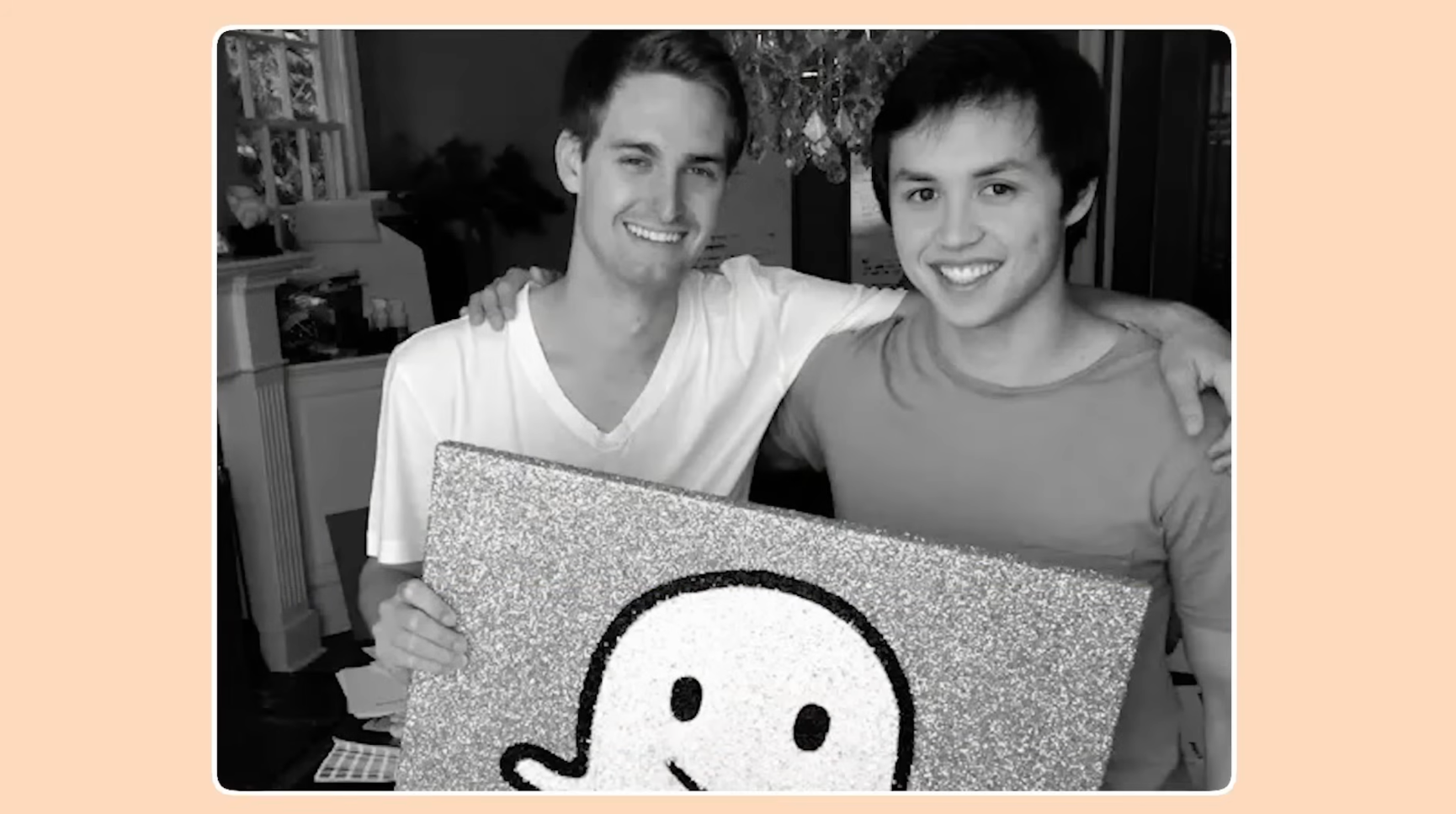 에반 스피겔과 공동창업자 바비 머피.이미지 출처 : Youtube 'How to win when software is not a moat | Evan Spiegel (Snapchat CEO)', from&nbsp;Lenny's Podcast