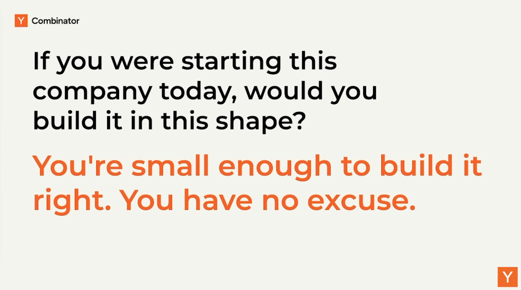 이미지 출처 : Youtube 'How to Build a Self-Improving Company with AI', from&nbsp;Y Combinator