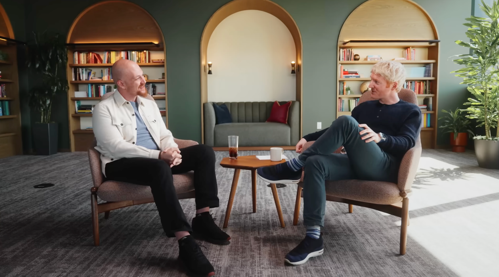 이미지 출처 : Youtube 'The Best Time in History to Start a Company | Patrick Collison & Amjad Masad', by&nbsp;Replit & Stripe