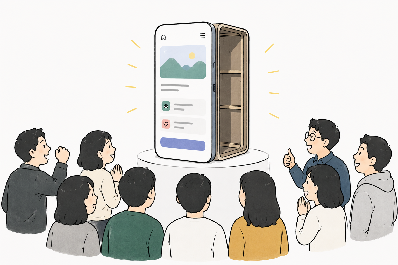 완성된 제품처럼 보이지만, 사실은 아직 초기 디자인 단계다. 이미지 출처 : 나노바나나 제작