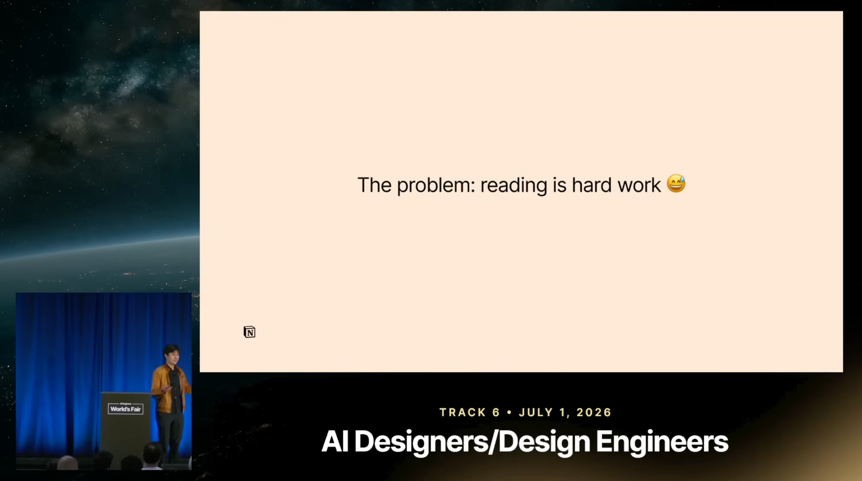 이미지 출처 : Youtube 'Understanding is the new bottleneck — Geoffrey Litt, Notion',&nbsp;AI Engineer