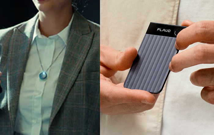 좌: 오미, 우: 플라우드 노트이미지 출처 :&nbsp;omi.me,&nbsp;plaud.kr