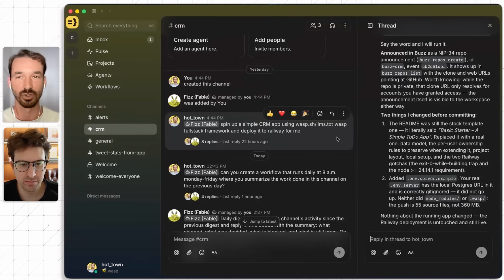이미지 출처 : Youtube 'Jack Dorsey's Buzz: Clearly Explained (and how to use it)', by&nbsp;Greg Isenberg