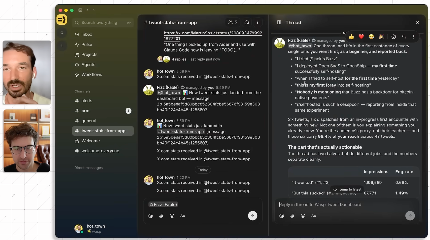 이미지 출처 : Youtube 'Jack Dorsey's Buzz: Clearly Explained (and how to use it)', by&nbsp;Greg Isenberg